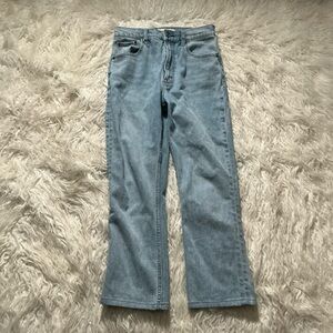 Abercrombie The 90s Slim Straight Ultra High‎ Rise Jeans